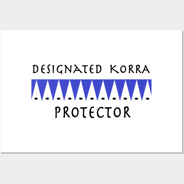 Korra Protector Wall Art by A Dose of Fran